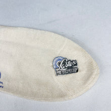 Load image into Gallery viewer, 1930s 1940s British Made Cream Cotton Rayon Socks - CWS Lastex
