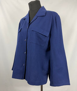 Vintage Navy Blue Pendleton Pure Wool Shirt - Bust 38 40 42