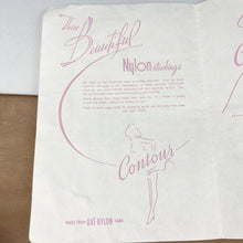 Load image into Gallery viewer, Original 1950&#39;s Contour Bri-Nylon Stockings Deadstock in Original Packing *
