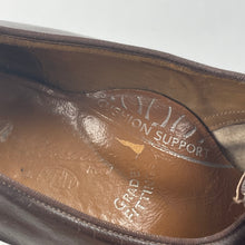 Load image into Gallery viewer, Original 1930&#39;s Brown Leather Court Shoes by Mirana - UK 4 4.5
