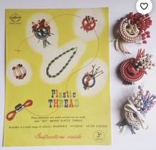 Load image into Gallery viewer, 1940s 1950s Yellow Make Do and Mend Plastic Necklace
