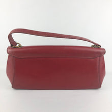 Load image into Gallery viewer, 1950s Cherry Red Hand Bag with Gold Coloured Clasp by Eros

