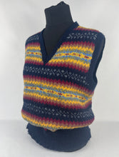 Load image into Gallery viewer, REPRODUCTION 1940s Fair Isle Slipover - Bust 36 37 38
