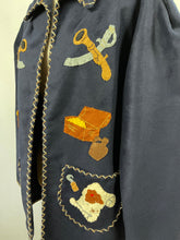Load image into Gallery viewer, Reproduction Mexican Tourist Jacket with Pirate Theme by Girl In A Whirl - Bust 40 42
