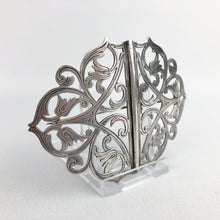 Load image into Gallery viewer, Edwardian Hallmarked Silver Sash Pin Made in 1908 - Originally a Nurses Buckle
