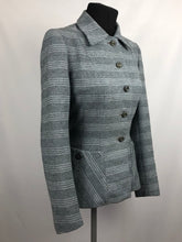 Load image into Gallery viewer, Original 1940s CC41 Stripe Wool Sports Jacket by Brenner - B34
