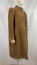 Load image into Gallery viewer, Original 1940s Faux Fur Teddy Bear Coat - Bust 36 37 38
