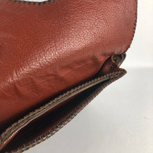 Load image into Gallery viewer, Original 1930s 1940s Brown Textured Leather Hand Bag
