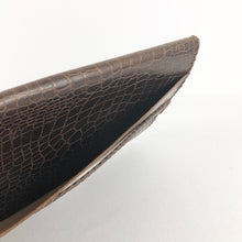 Load image into Gallery viewer, Vintage 1940s Embossed Leather Clutch Bag
