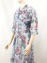 Load image into Gallery viewer, Original 1950s Floral Circle Dress with Matching Jacket - Bust 36 38
