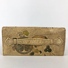 Load image into Gallery viewer, 1930s 1940s Leather Tourist Clutch Bag with Matching Coin Purse
