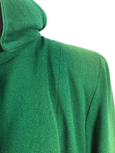 1940s Kelly Green Wool Overcoat - B44